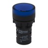 RS PRO Panel Mount Blue LED Pilot Light 22 mm Cutout 110V ac IP65 Round 763-7930