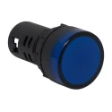 RS PRO Panel Mount Blue LED Pilot Light 22 mm Cutout 110V ac IP65 Round 763-7930