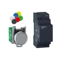 Schneider Electric Harmony XB5R Series Push Button Switch Panel Mount 22 mm Cutout 24 V dc 240 V ac XB4RFB01