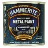Hammerite Direct to Rust Paint Hammered Finish Blue 250 ml 5092936