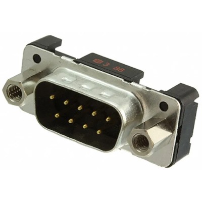 HARTING D-Sub Connector 9 Way Straight 2.74 mm Pitch Through Hole Male, 1kV, 7.5A 09661217703