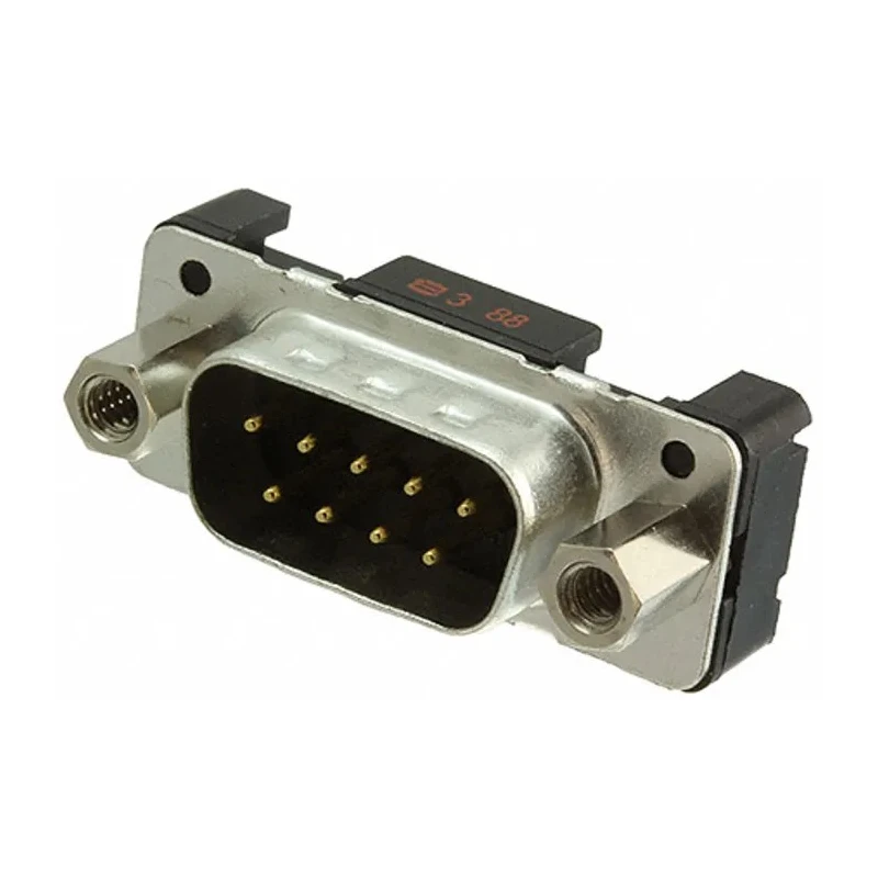 HARTING D-Sub Connector 9 Way Straight 2.74 mm Pitch Through Hole Male, 1kV, 7.5A 09661217703