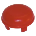 MEC Tactile Switch Cap Red for 5G Series, Polycarbonate, IP67 Protection, Round Shape 1JS08