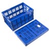 RS PRO 50L Blue Polypropylene Folding Crate 270 mm x 525 mm x 355 mm 767-4998