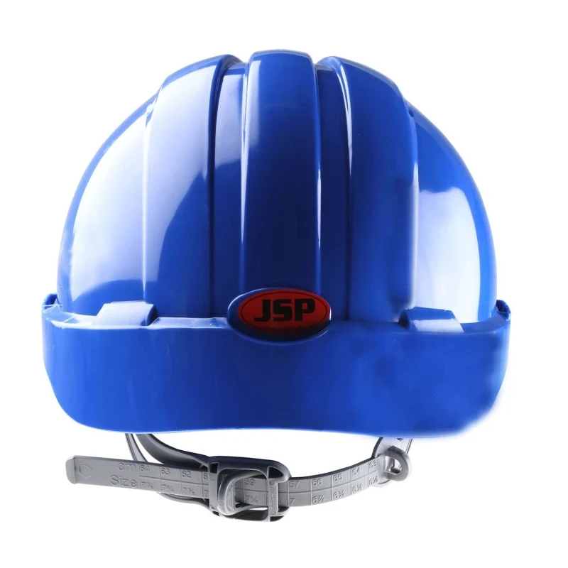 JSP EVO2 Blue Ventilated Adjustable Safety Helmet High Performance Polyethylene Material EVO2
