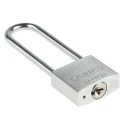 ABUS Titanium Weatherproof Padlock, 5 mm Shackle Diameter, 30 mm Body Width, Keyed Lock with 2 Keys 64TI/30HB60
