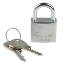 ABUS Titanium Weatherproof Padlock, Keyed Alike, 5 mm Shackle Diameter, 30 mm Width, 22 mm Shackle Length 64TI/30 KA6311