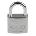 ABUS Titanium Weatherproof Padlock, Keyed Alike, 5 mm Shackle Diameter, 30 mm Width, 22 mm Shackle Length 64TI/30 KA6311