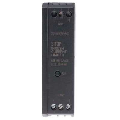 Siemens Switching Power Supply Rack Mount 10A Output Current 480V AC 80x22.5x91mm 6EP1967-2AA00