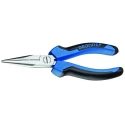 Gedore Steel Long Nose Plier with Ergonomic Handle, Chrome-Plated, 200mm Overall Length, 75.7mm Jaw Length 8132-200 JC