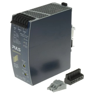 PULS Uninterruptible Power Supply 22.5V DC, 30V DC Input, 360W, DIN Rail Mount, 2 Outlets UB10.245