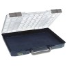 Raaco Adjustable Compartments Blue Polycarbonate, Polypropylene Compartment Box 57 mm x 413 mm x 330 mm 136266