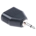 RS PRO 3.5mm Audio Jack Straight 3.5 mm Mono Jack Adapter 764-6773