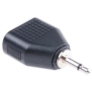 RS PRO 3.5mm Audio Jack Straight 3.5 mm Mono Jack Adapter 764-6773