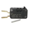 ZF Button Micro Switch, Tab Terminal, 16A, 250 V ac, SPDT, IP40 D459-V3AA