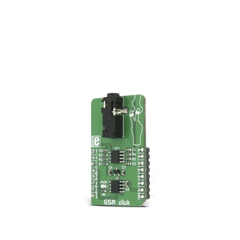 MikroElektronika Sensor Development Tool Measurement of the EDA Factor of the Human Body MIKROE-2860
