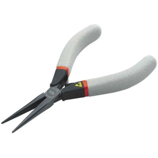 Facom Round Nose Plier 1 Piece, 140mm Overall Length, 35mm Half-Round Thin Nose Jaw, ESD Safe 432.LE