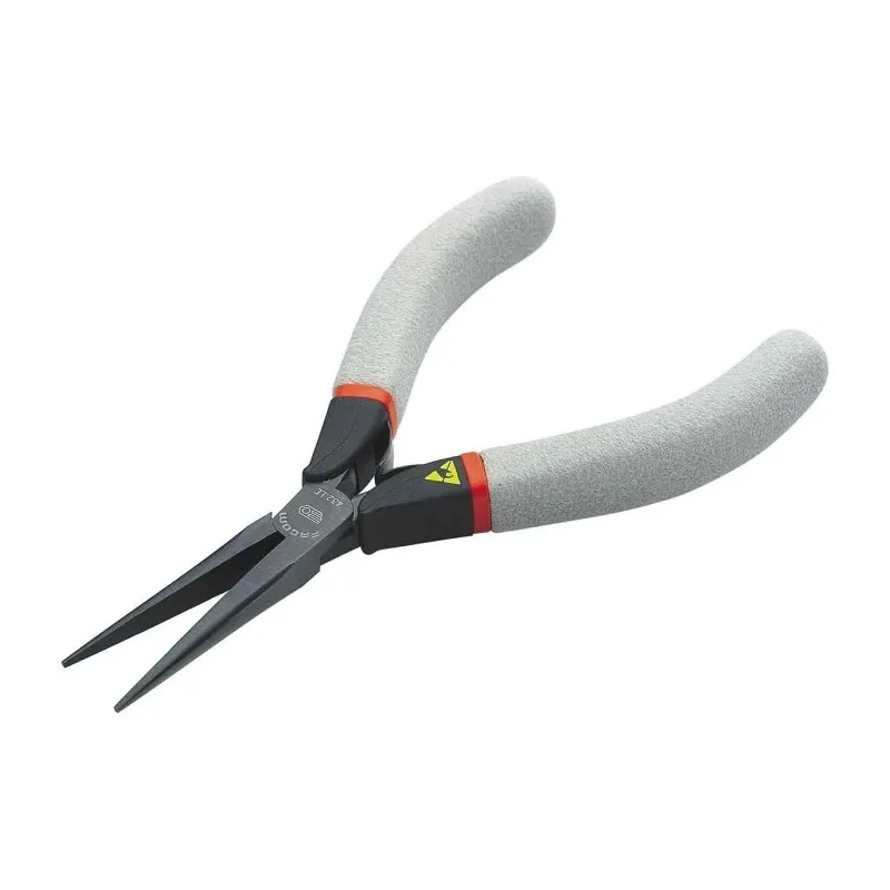Facom Round Nose Plier 1 Piece, 140mm Overall Length, 35mm Half-Round Thin Nose Jaw, ESD Safe 432.LE