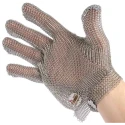 Polyco Healthline Metallica Grey Stainless Steel Cut Resistant Work Gloves Size 8 Uncoated 0801014