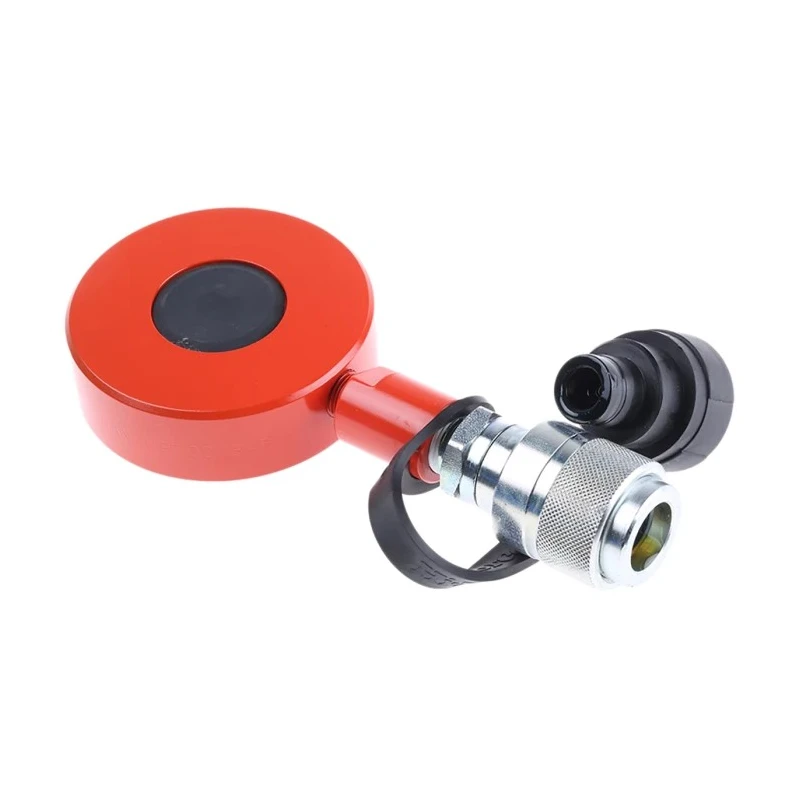 Hi-Force Portable Low Height Hydraulic Cylinder Single Acting 10t Capacity 6mm Stroke HVL10
