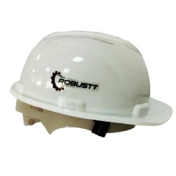 Buy Robustt X Shree Jee Nape Type Adjusment-Safety White Helmet