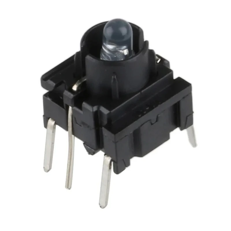 MEC IP67 Blue Tactile Switch Side Cap 6.5 mm SPST 50mA 24 V dc PCB 