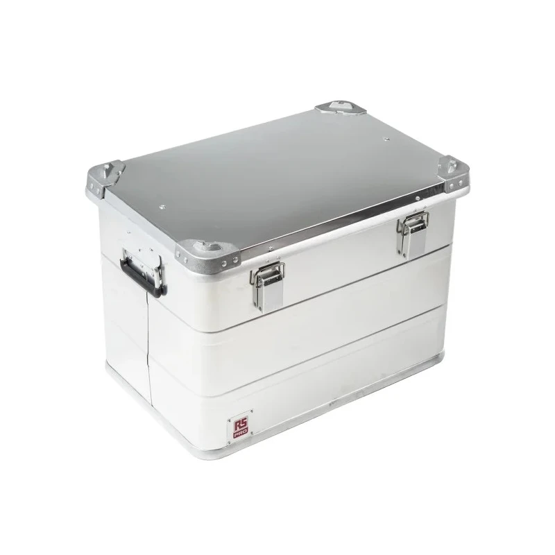 RS PRO Metal Waterproof Watertight Aluminium Transit Case 580mm x 385mm x 410mm 914-4086