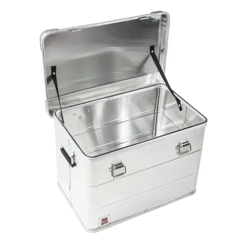 RS PRO Metal Waterproof Watertight Aluminium Transit Case 580mm x 385mm x 410mm 914-4086
