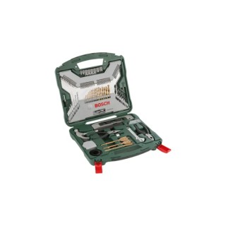 Bosch 103-Piece Titanium Twist Drill & Screwdriver Bit Set for Multi-Material Application, 1 mm Min, 10 mm Max 2607019331