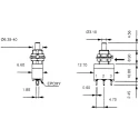 APEM Red Push Button Cap for Use with Apem SP Series Push Button Switch U2906