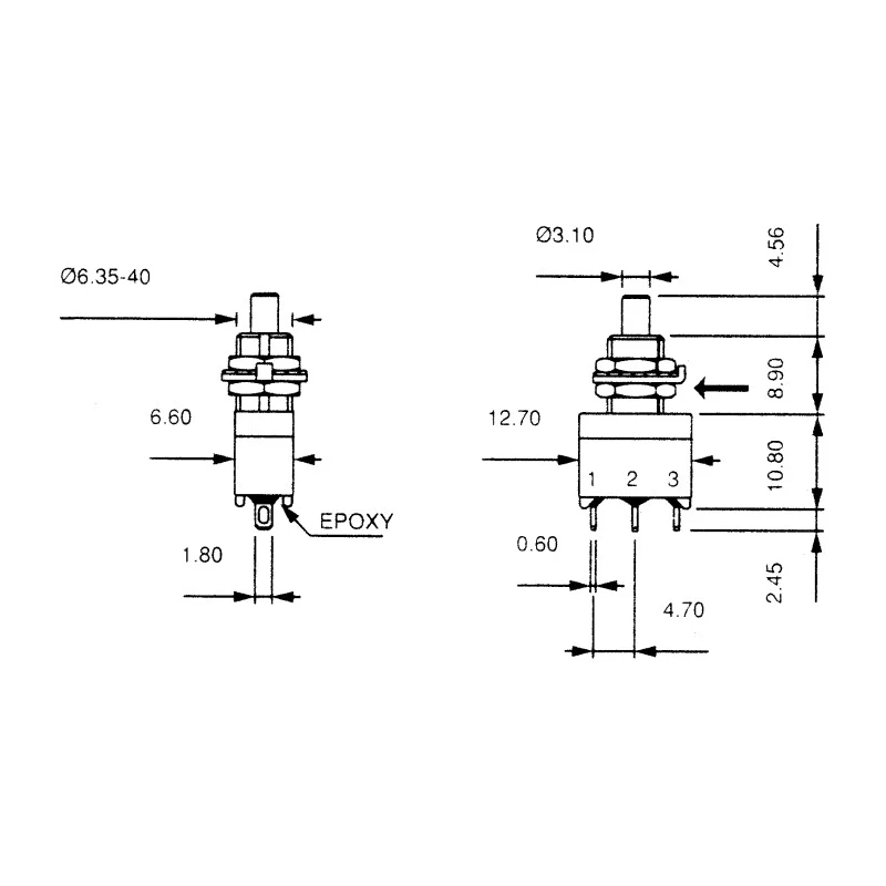 APEM Red Push Button Cap for Use with Apem SP Series Push Button Switch U2906