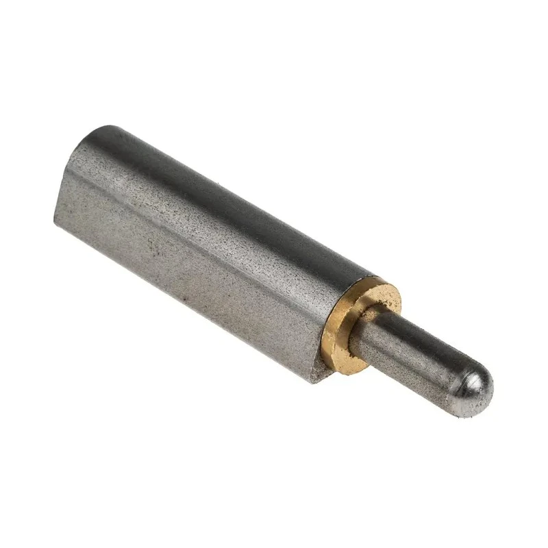 Pinet Steel Flat Top Bullet Hinge with Fixed Pin, Weld-on Fixing, 120 mm x 20 mm x 9 mm 14-7-3603