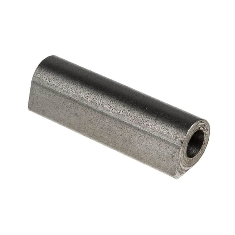 Pinet Steel Flat Top Bullet Hinge with Fixed Pin, Weld-on Fixing, 120 mm x 20 mm x 9 mm 14-7-3603