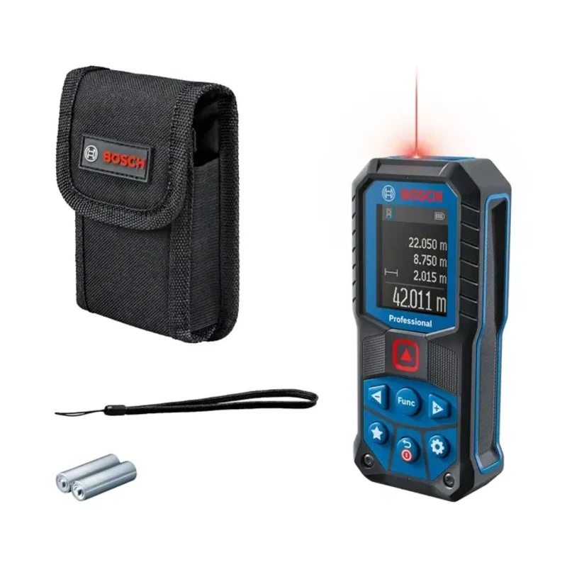 Bosch GLM 50-22 Laser Measure, 0.05 to 50 m Range, 1.5 mm Accuracy, Digital Colour Display, IP65 Waterproof 0601072S00