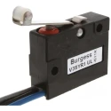 Saia-Burgess Roller Lever Micro Switch, Pre-Wired Terminal, 5A, 250 V AC, SPDT, IP67 V3SYR1-UL