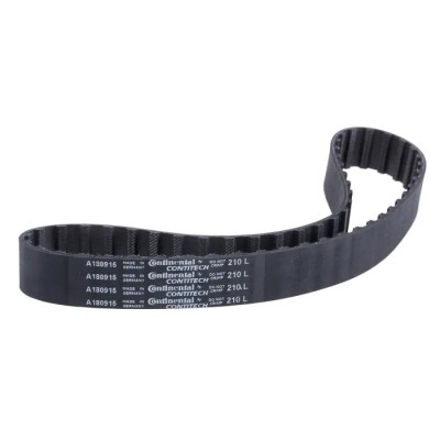 Contitech Timing Belt 56 Teeth, 533.5 mm Length, 19.05 mm Width, Glass Cord Rubber, Conti Synchrobelt Series 210 L 075