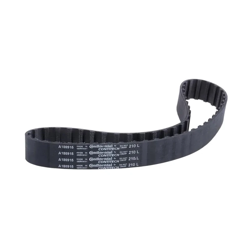 Contitech Timing Belt 56 Teeth, 533.5 mm Length, 19.05 mm Width, Glass Cord Rubber, Conti Synchrobelt Series 210 L 075