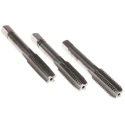 EVENTUS Hand Tap Set M12 Thread Size, HSS Material, DIN 13, DIN 352 Standards, 3 Pieces 10028