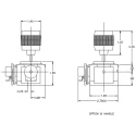 CH Products 3-Axis Potentiometer Joystick Castle Passive S30L081P-50