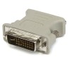 StarTech.com Male to Female Adapter Cable DVI to VGA Beige Sheath DVIVGAMF