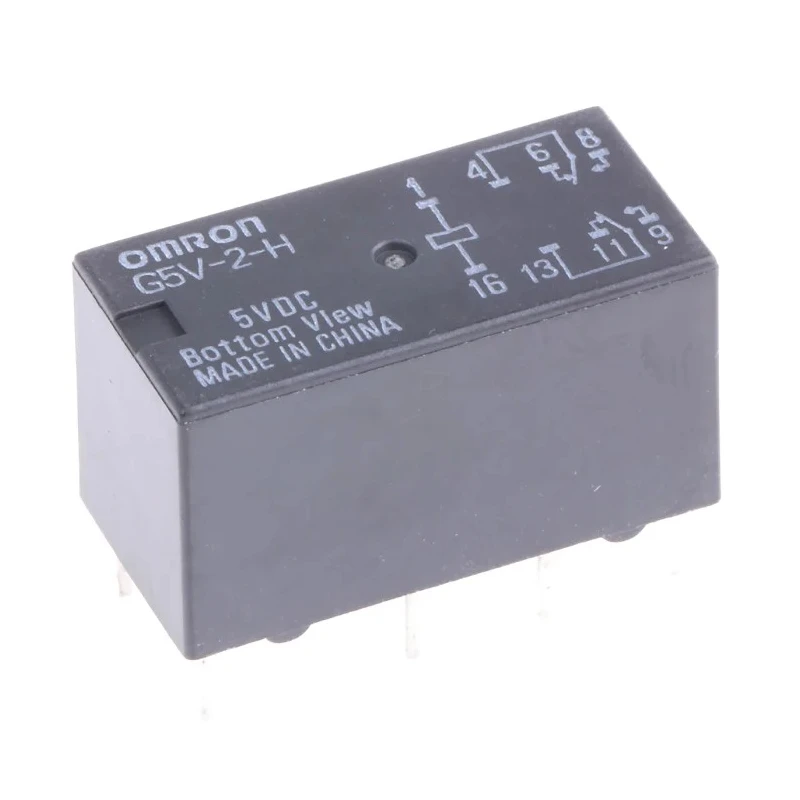 Omron PCB Signal Relay 5V dc Coil 1A DPDT G5V-2-H 5DC