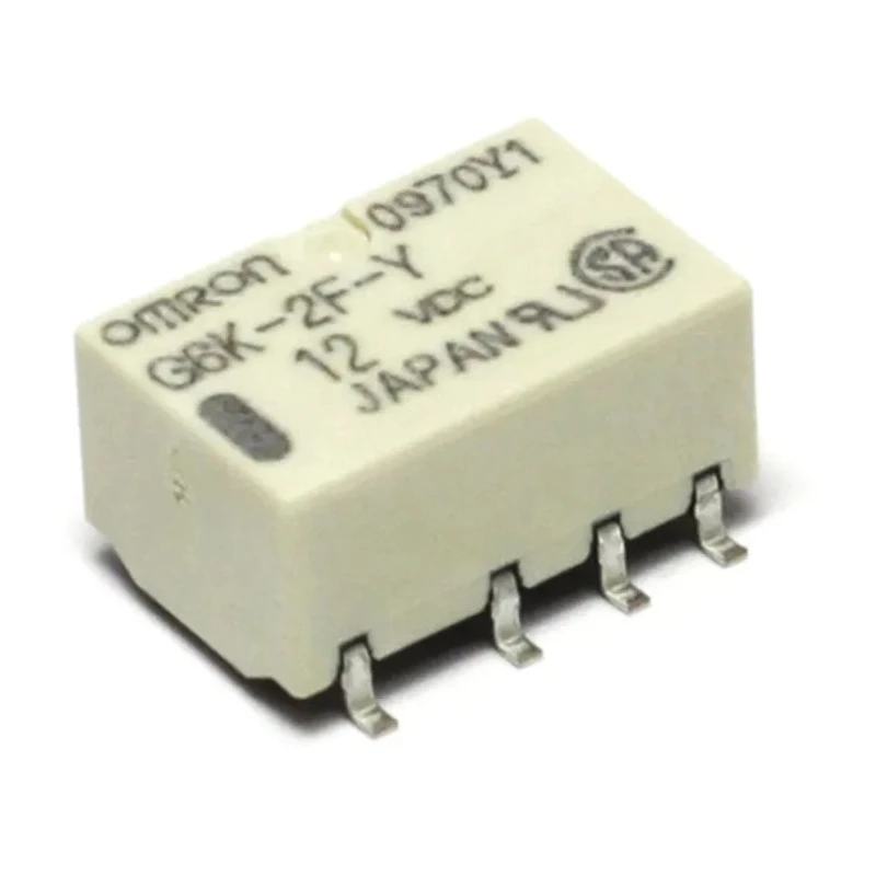 Omron Surface Signal Relay DPDT 4.5V DC Coil 1A 30W Switching Power G6KU-2F-Y DC4.5