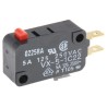 Omron Aratas Pin Plunger Micro Switch, Tab Terminal, 5A, 250V AC, SPDT, IP40 VX-5-1C22