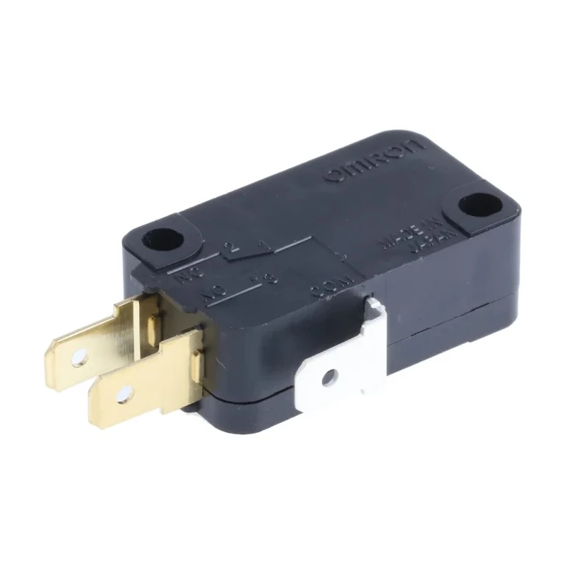 Omron Aratas Pin Plunger Micro Switch, Tab Terminal, 5A, 250V AC, SPDT, IP40 VX-5-1C22