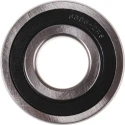 RS PRO 1 Row Sealed Deep Groove Ball Bearing, 30 mm ID, 72 mm OD, 19 mm Width, Steel Cage and Balls, Internal 6306-2RS/C3