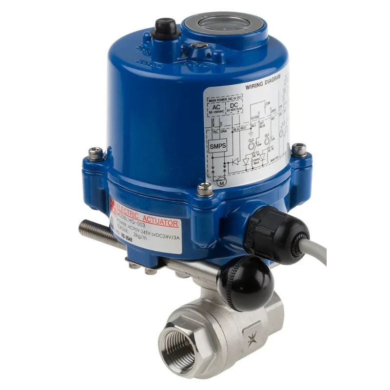 RS PRO 24V dc Motorised Valve, 1000 psi 760-5700