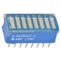 TE Connectivity Rotary Coded DIP Switch Through Hole Mount Rocker Actuator 3-5435640-9