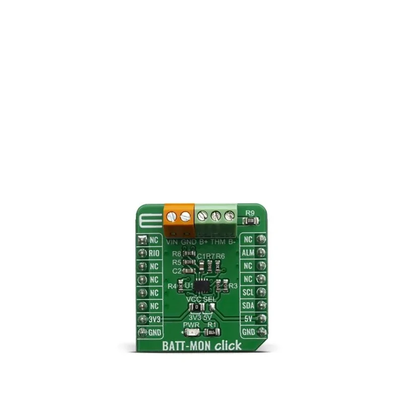MikroElektronika BATT-MON Click Battery Charger Development Kit for STC3115 MIKROE-3741