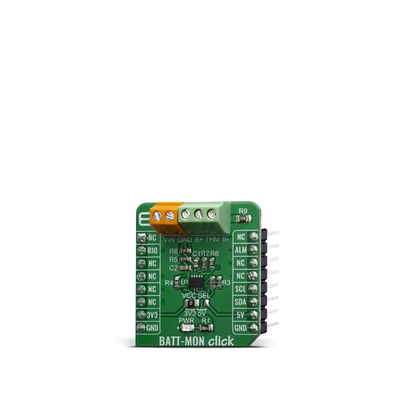 MikroElektronika BATT-MON Click Battery Charger Development Kit for STC3115 MIKROE-3741