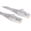 Brand-Rex Cat6 Ethernet Cable Unshielded Low Smoke Zero Halogen RJ45 Male 1 m Grey 